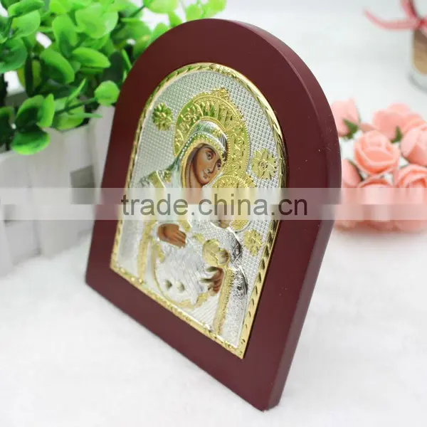 Virgin Mary Of Bethlehem Silver Icon photo-2