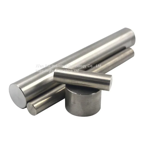 Высокочистый промышленный титановый круглый пруток ASTM B348 Gr2