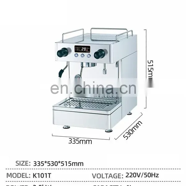 Wholesale Commercial Italian Semi-Automatic Coffee Maker Machine K101t photo-2