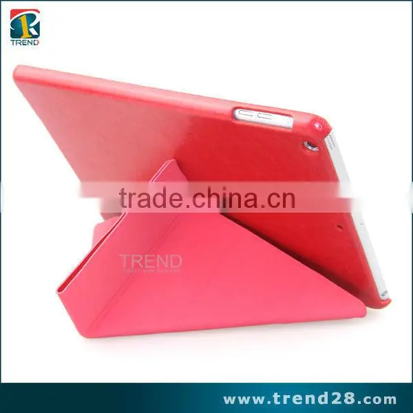 Wholesale Folding Leather Flip Cover Case for Ipad Air Tablet photo-5