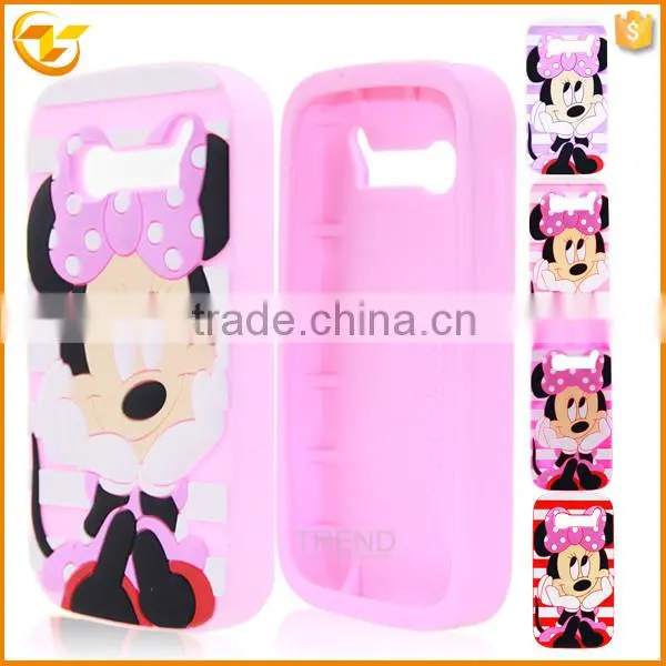 China Wholesale Cute Silicon Soft Case for Alcatel One Touch Pop c5 photo-3