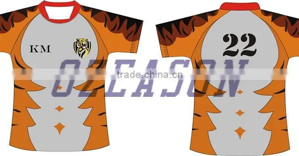 New Custom Blank Rugby Jersey With Embroidered Logo Sportswear on Sale photo-6