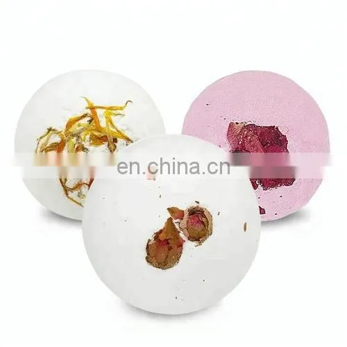Handmade Private Label Hemp Oil 100% Natural Fragrance SPA Moisturizing Rich Bubble Fizzy Organic Cbd Bath Bombs 9pcs Set photo-4