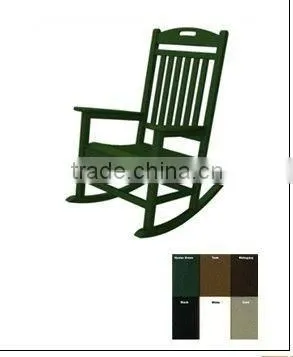 Painted Wood Rocking Chair