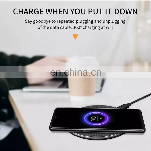 K8 Qi Wireless Charger 10W Alloy Magic Fast Charging Low Temperature Universal Wireless Fast Charger For Iphone Android Phone photo-3