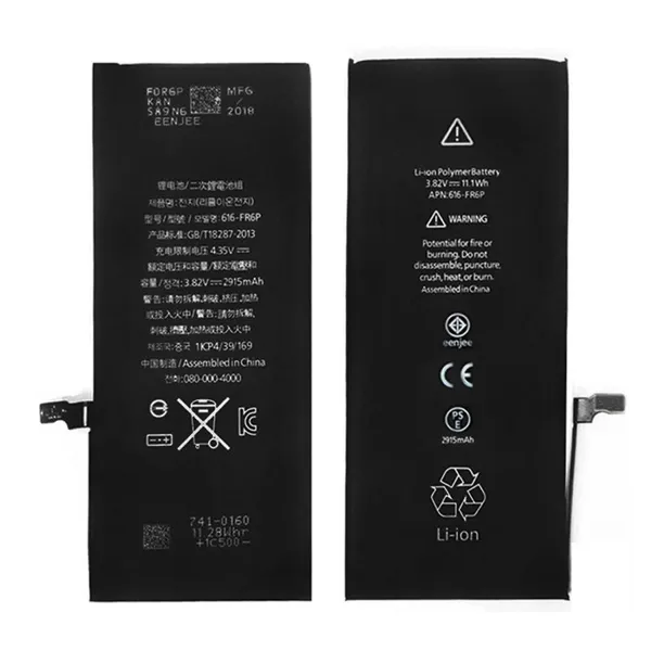 China Wholesale Mobile Phone Battery For IPhone 6 Plus Replacement Batteries 2915mAh photo-4
