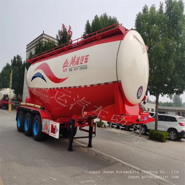 Powder Material Semi-trailer, Cement Tank Truck Special Semi-trailer photo-4