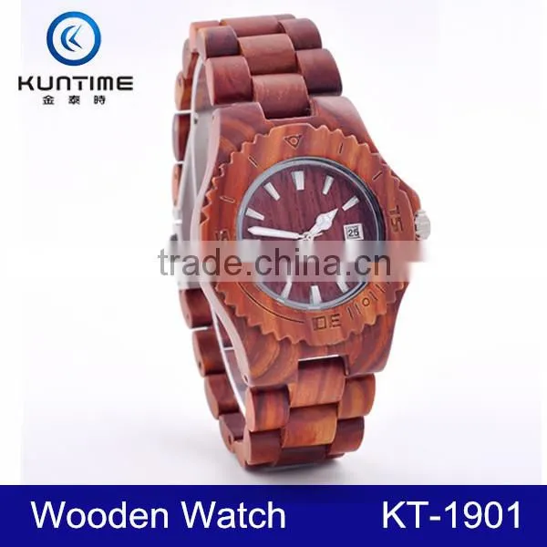 Japan Movement Quartz Watch Wooden Watches photo-3