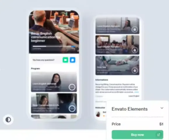 Online Learning Courses Management Website Design
