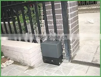 Guangzhou sliding gate opener, latest gate motor with backup battery, electric gate with backup