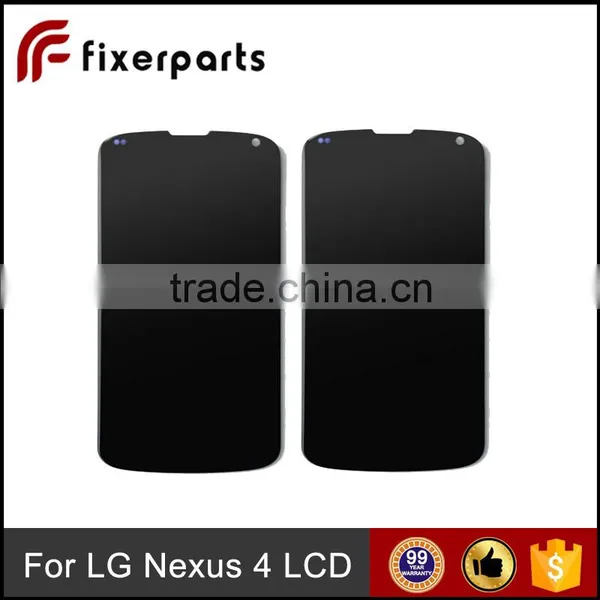China Wholesale for LG Google Nexus 4 E960 LCD Touch Screen With Digitizer Assembly