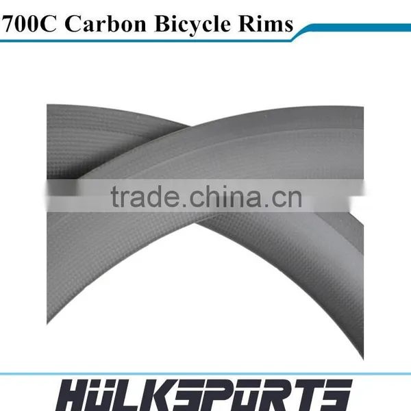 700c Full Carbon Road Bicycle Rims Chinese Carbon Rim Cheap Carbon Tubular Rims Bicycle Carbon Rims photo-4