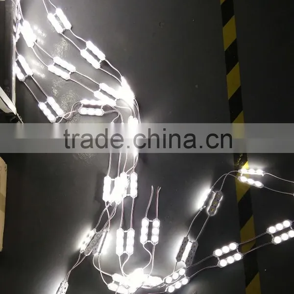 Best Quality High Brightness 3 Chips SMD 2835/5050/5630/5730/3535 LED Module With Big Round Optical Lens photo-3