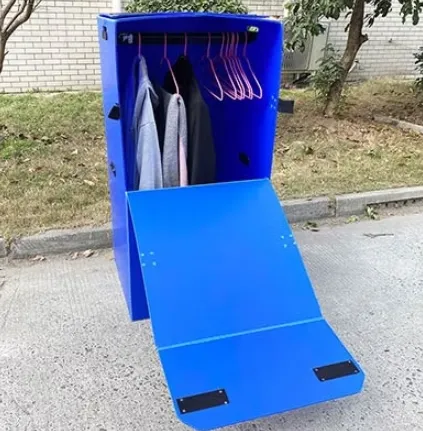 Durable PP Corrugated Plastic Garment Moving Boxes – Custom Clothes Packaging & Storage photo-4