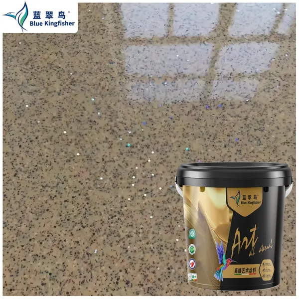 Blue Kingfisher Epoxy Floor Paint is a Good Helper for Floor Renovation and Decoration photo-2