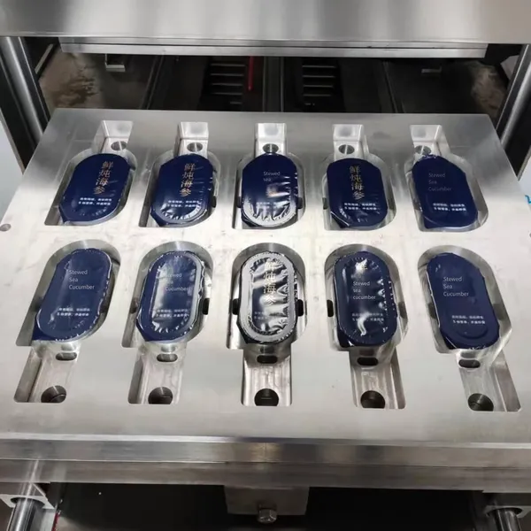Freshly Stewed Sea Cucumber Sealed Box and Fresh - Locking Modified Atmosphere Packaging Machine, Vacuum Packaging and Sealing Machine for Boxed Sea Cucumbers photo-3