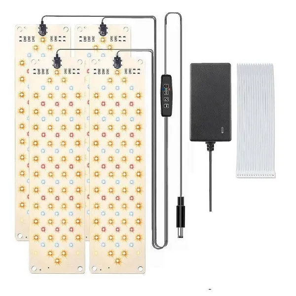 intelligent full-spectrum led plant growth light with automatic switch and adjustable spectrum, multi-functional plant growth light