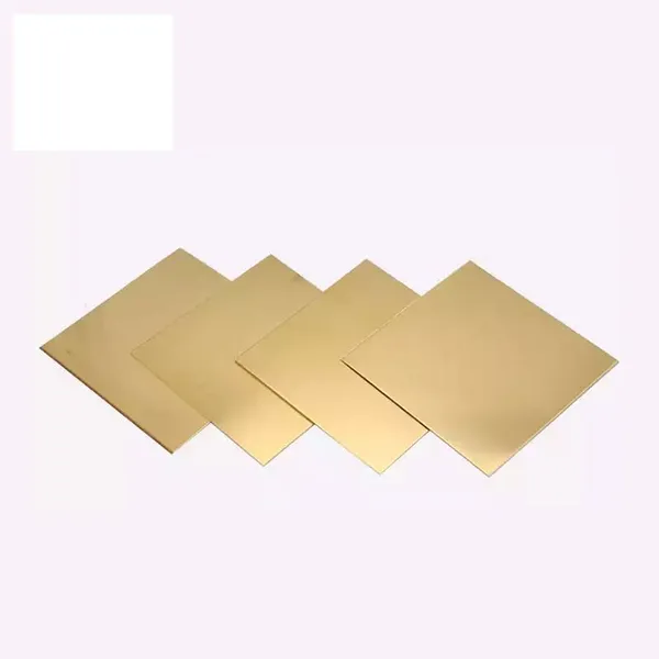 Customizable Brass Plates (H59/H62 Grades)-Electroplated Polished Brushed Surface photo-4