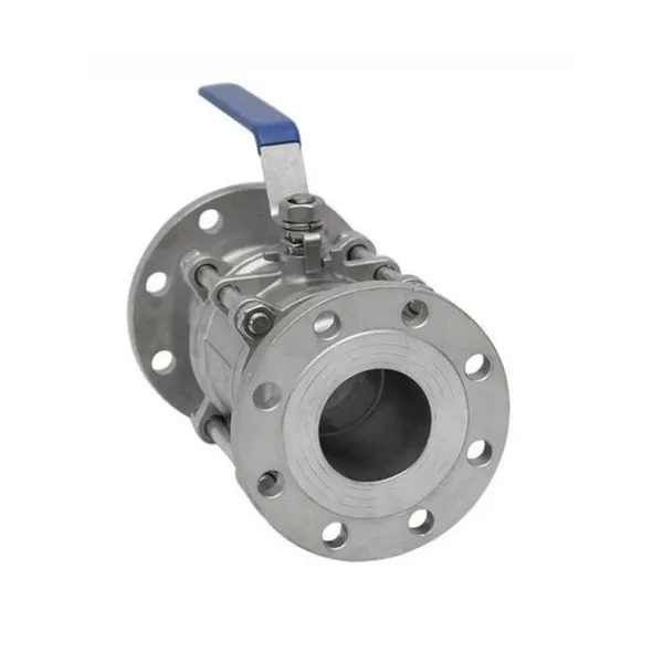 Factory Direct Sales of High-quality Manual Three Piece Stainless Steel Flange Ball Valve photo-2