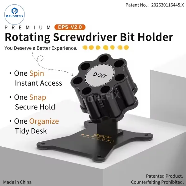 DOiT DPS V2.0 Aluminum Screwdriver Bit Storage Rack