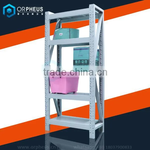 Practical Furniture Metal Shelf 4 Tier Good Warehouse Rack photo-3