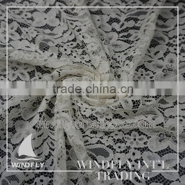 Best Seller Antique Hand Cut Exquisite Heavy Lace Fabric photo-2
