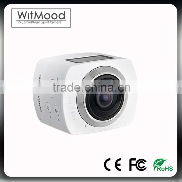 2016 Factory Price Panorama Full HD 1080p Sport Camera V1 PRO 360 Action Camera Cube VR Mini Camera 360 Degrees Sports Camera photo-3