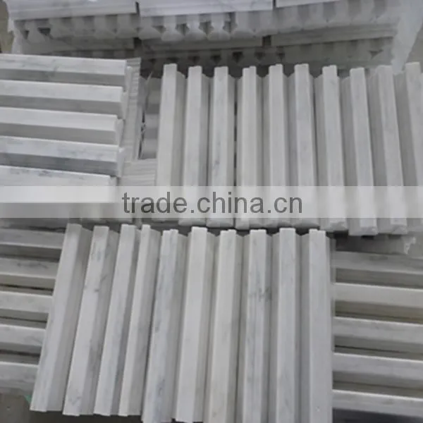 Pure White Marble Border photo-6