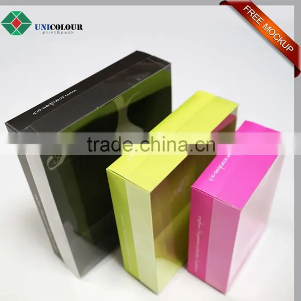 Custom Luxury Silver Logo Cardboard Paper Chocolate Box With Clear Lid photo-3
