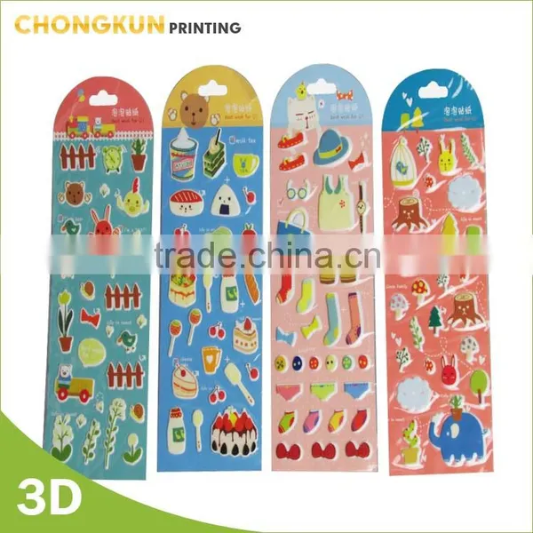 Eco-friendly Eva Puffy Sticker 3D Puffy Sticker photo-4