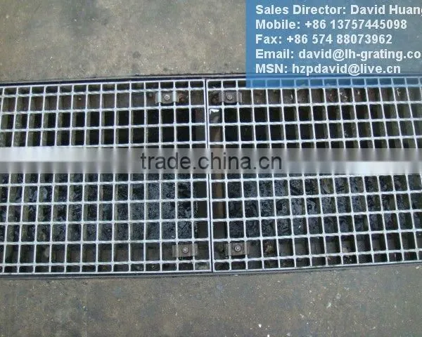 Galvanised Trench Drain Grating,galvanised Steel Drain Cover,galv Drain Grating