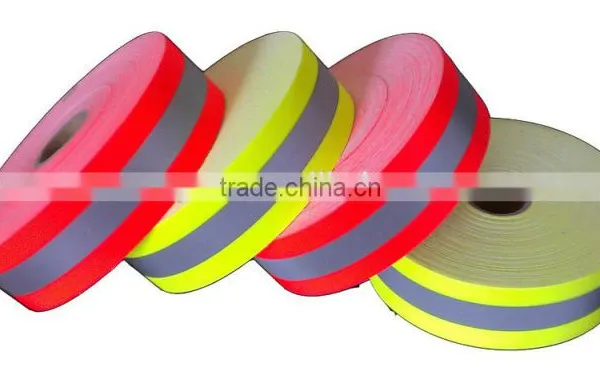 Fire Flame Resistance Reflective Fabric and Warning Resistance Reflective Fabric Tape photo-3