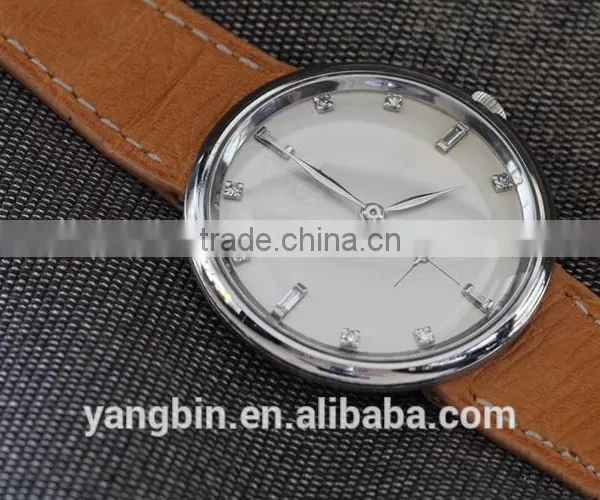 New Design Vintage Market Stainless Steel Case Swiss Business Watch photo-4