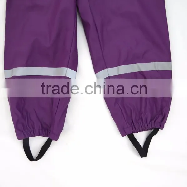 Rubber Rainwear for Kids High-quality Pu/pvc Rainwear photo-2