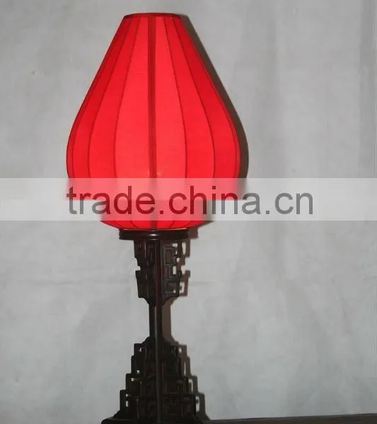 chinese antique red cloth table lantern