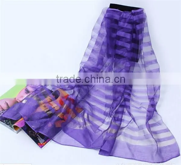 Promotional Latest Design Cheap Bamboo Cotton Scarf photo-2