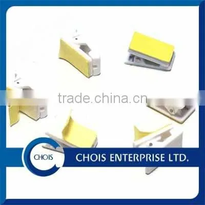 High Quality Pressure Sensitive Adhesive Back Plastic Badge Clips photo-5