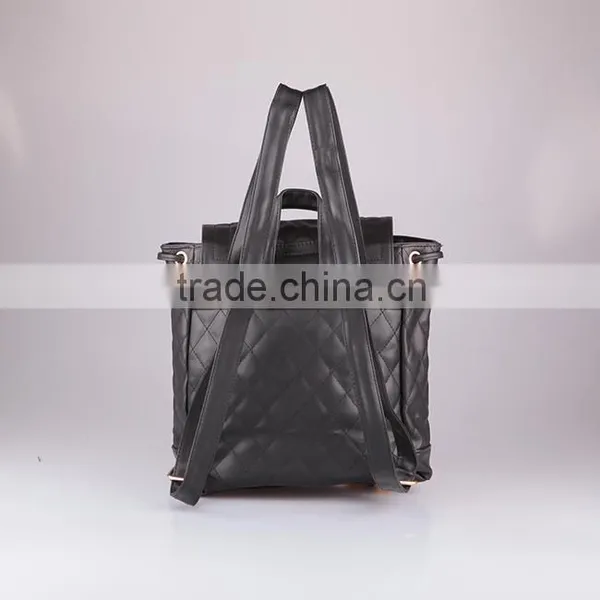 4807 Wholesale Backpack 2016 Hot Style Black Backpack Top Quality Waterproof Backpack Bag for Lady photo-3