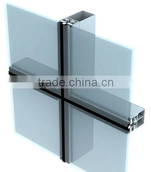 Waterproof Alumnum Glass Curtain Wall photo-3