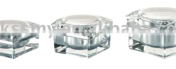 Cosmetic Container Acrylic Jar/acrylic Jars for Cosmetic Packaging