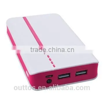 8000mAh Large Capacity Universal Dual Usb Output Mobile External Charger Power Banks photo-6
