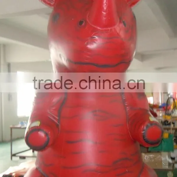 20ft High Giant Inflatable Rhino Advertising Mascot for Sale photo-3
