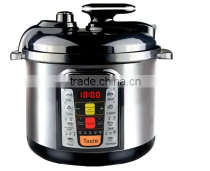 5L mechanical multi function eletric pressure rice cooker/LED panel