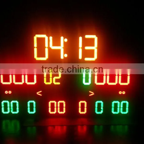 LED Outdoor Used Football Scoreboards Ultra Bright