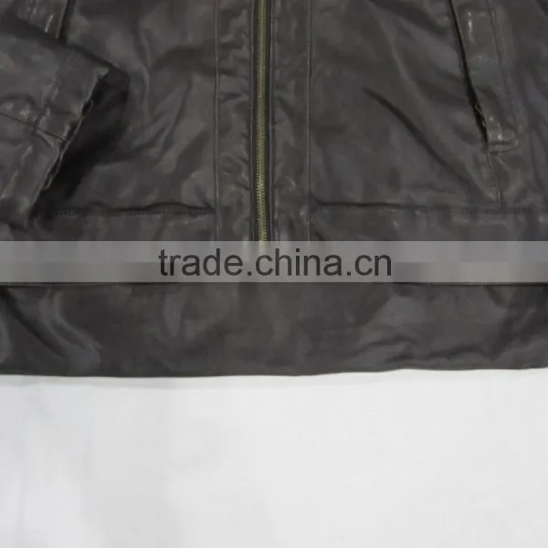 2014 Men's pu Leather Jacket New Arrival photo-3