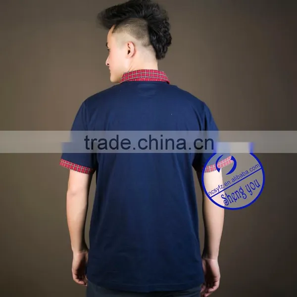 Short Sleeve Wholesale High Quality Custom Mens Polo t Shirt photo-3