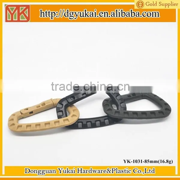 Yukai Locking D-Ring Spring Karabiners Safety Carabineers in High Quality photo-2