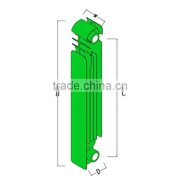 2014 New Aluminium Radiator 500 80 photo-6
