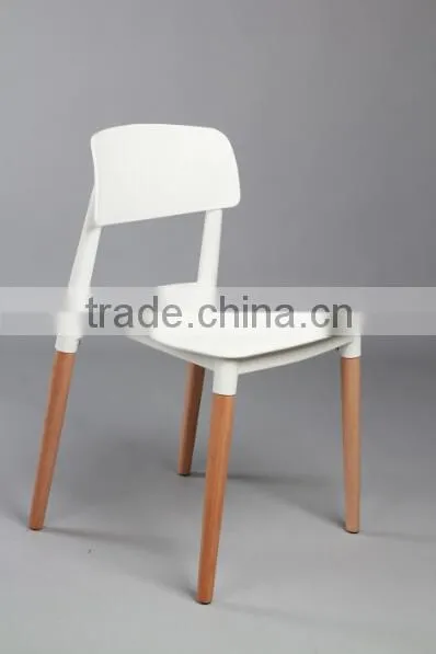 Heavy-duty Plastic Hotel Banquet Chairs With Wood Frame 1561b Quality Choice photo-4