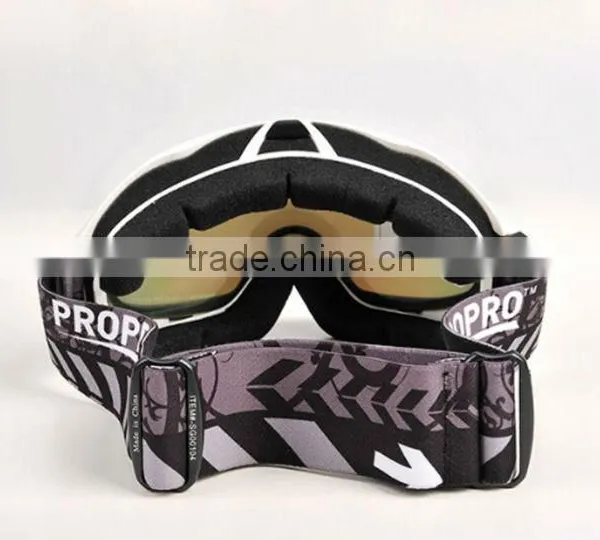 Winter Sports Fashional White Frame Snow Goggles For Adults photo-3